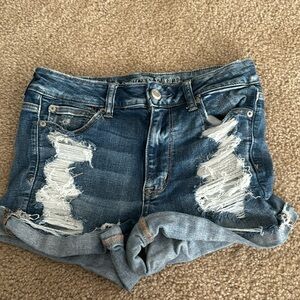 American Eagle Jean shorts size 8!